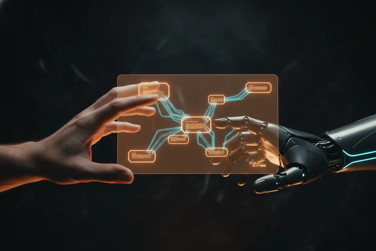 Bionic hand and human hand — man-machine interface